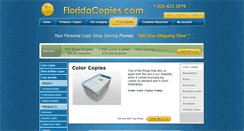 Desktop Screenshot of floridacopies.com